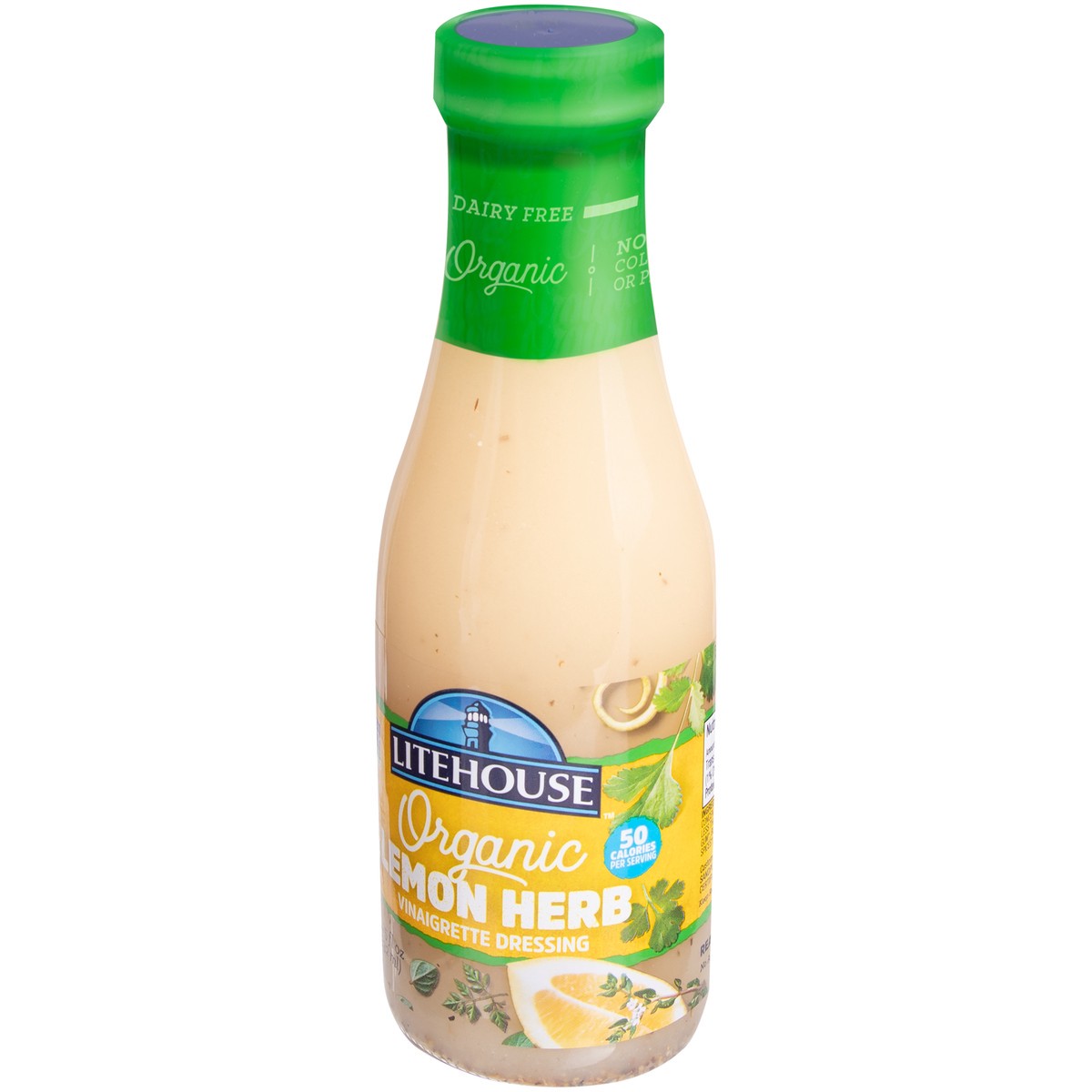 slide 3 of 9, Litehouse Organic Lemon Herb Vinaigrette Dressing 11.25 fl. oz. Bottle, 12 oz