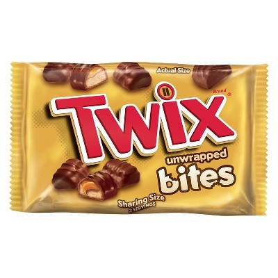 slide 1 of 1, TWIX Unwrapped Bites, 2.83 oz