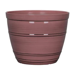 13.5" Kira Planter Deep Rose
