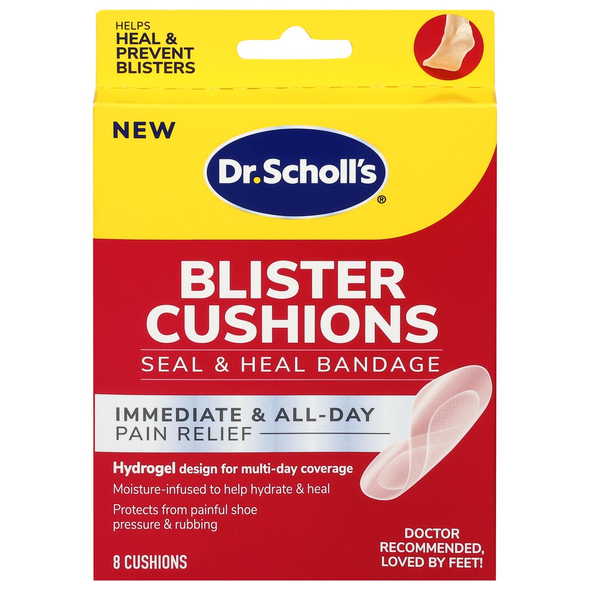 slide 1 of 9, Dr. Scholl's Blister Cushions 8 ea, 8 ct