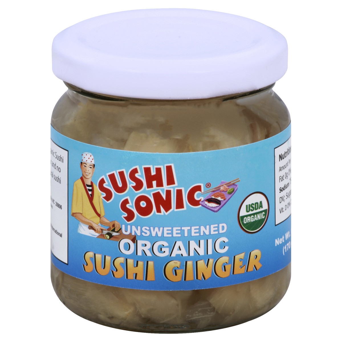 slide 2 of 3, Sushi Sonic Sushi Ginger 6 oz, 6 oz