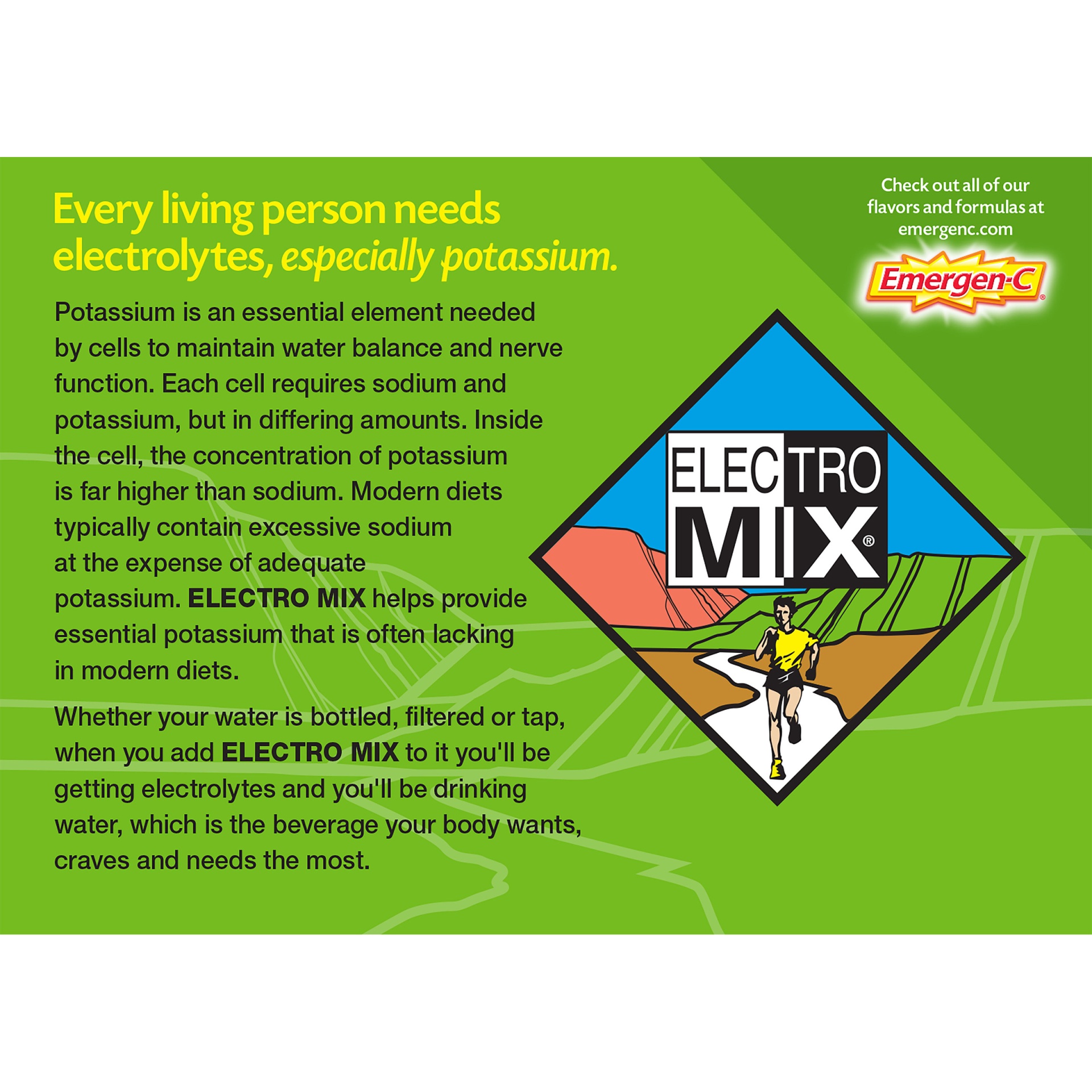 slide 3 of 7, Electro Mix Sports Water Mix, Lemon-Lime Flavor, 20 ct; 0.33 oz