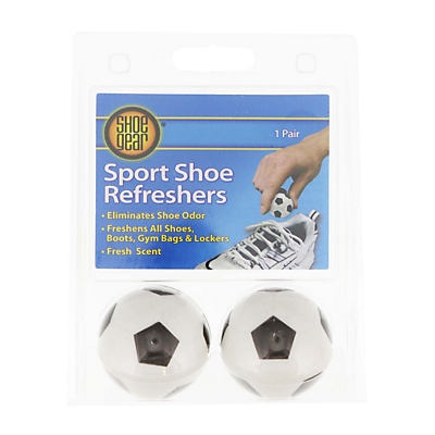 slide 1 of 1, Shoe Gear Soccer Sport Shoe Odor Refreshers, 2 ct