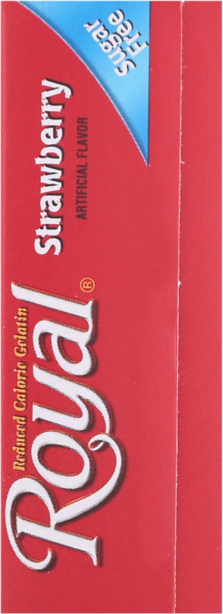 slide 7 of 9, Royal Sugar Free Strawberry Gelatin 0.32 oz, 0.32 oz