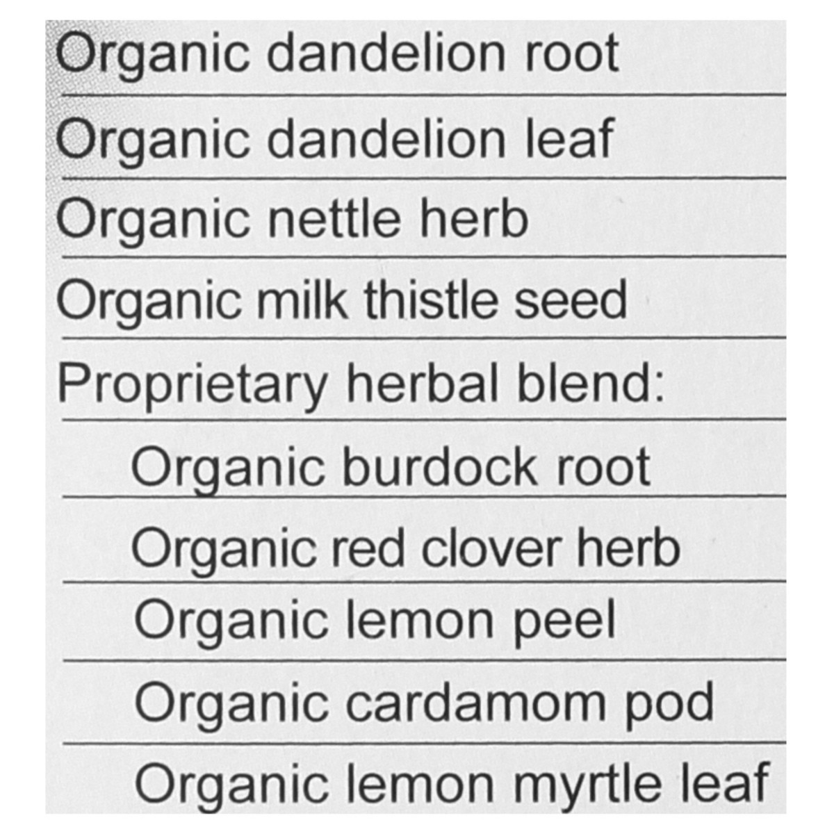 slide 8 of 13, Numi Bags Organic Dandelion Detox Herbal Tea 16 ea, 16 ct
