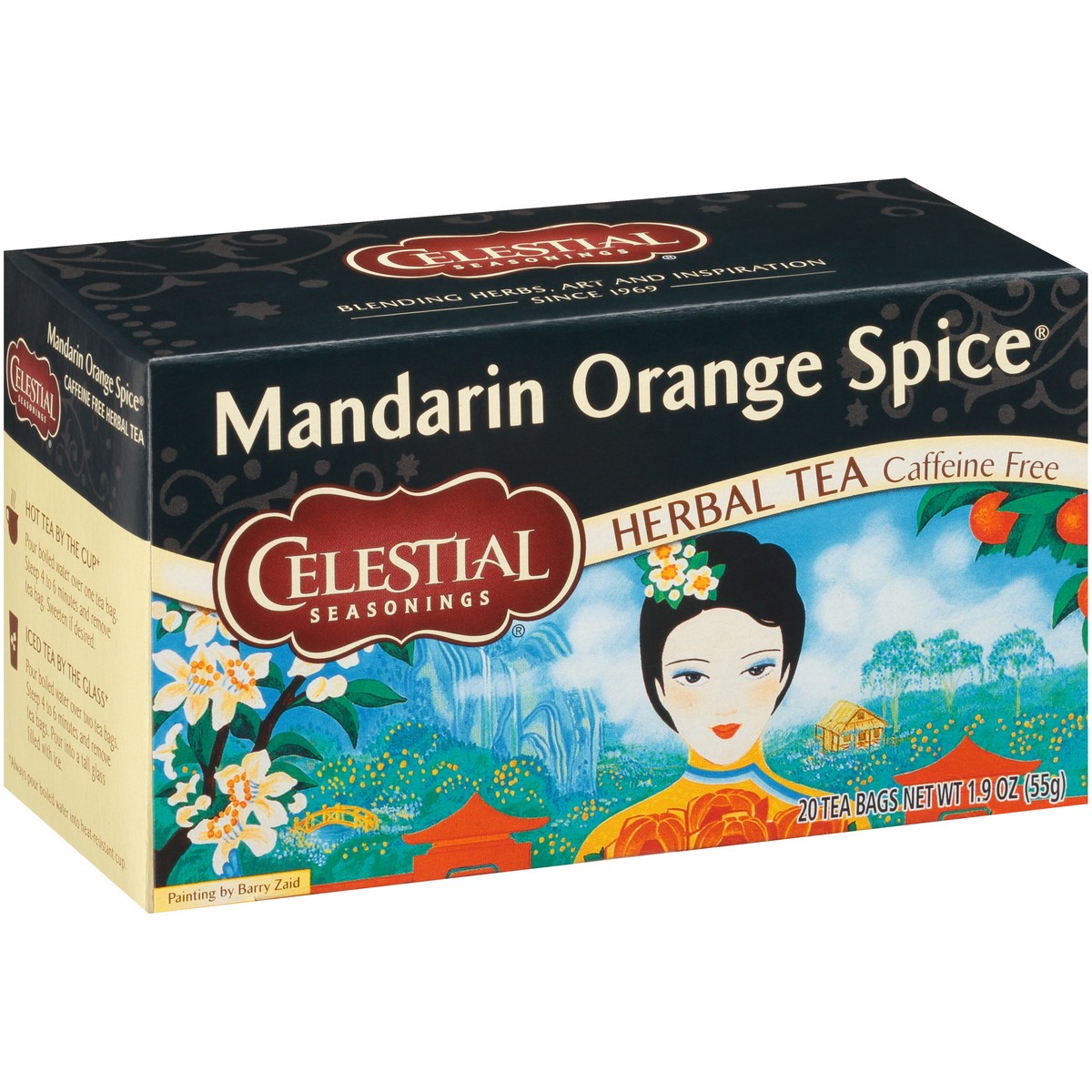 slide 4 of 8, Celestial Seasonings Mandarin Orange Spice Caffeine Free Herbal Tea - 20 ct, 20 ct