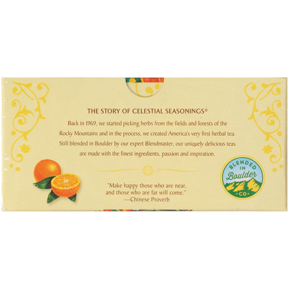 slide 6 of 8, Celestial Seasonings Mandarin Orange Spice Caffeine Free Herbal Tea - 20 ct, 20 ct