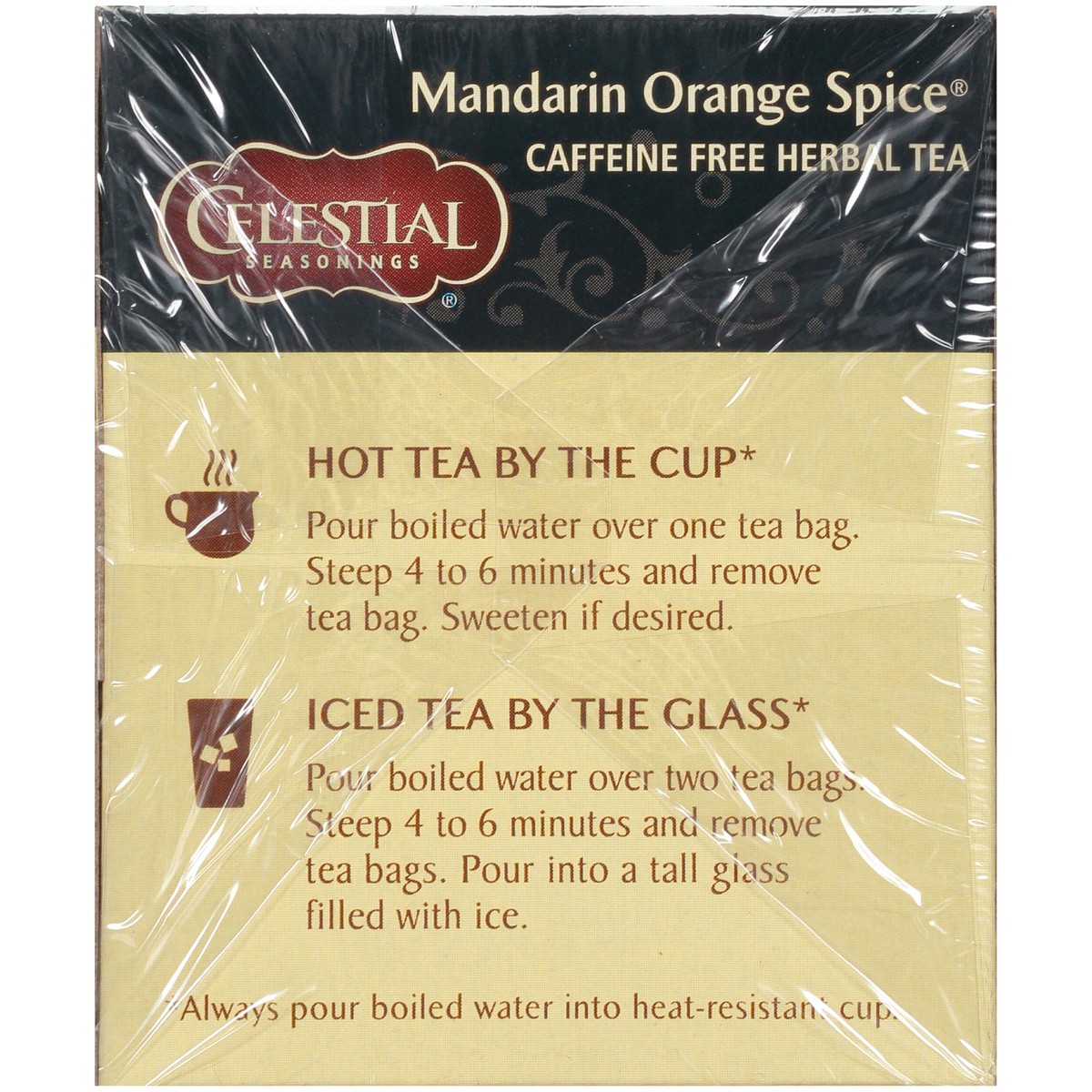 slide 5 of 8, Celestial Seasonings Mandarin Orange Spice Caffeine Free Herbal Tea - 20 ct, 20 ct