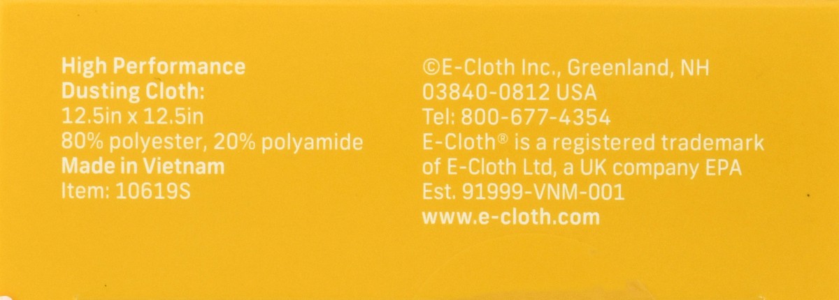 slide 2 of 11, E-Cloth High Performance Dusting Cloth 1 ea, 1 ct