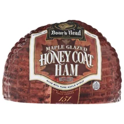 Boar's Head Maple Glazed Honey Coat Ham 1 Each