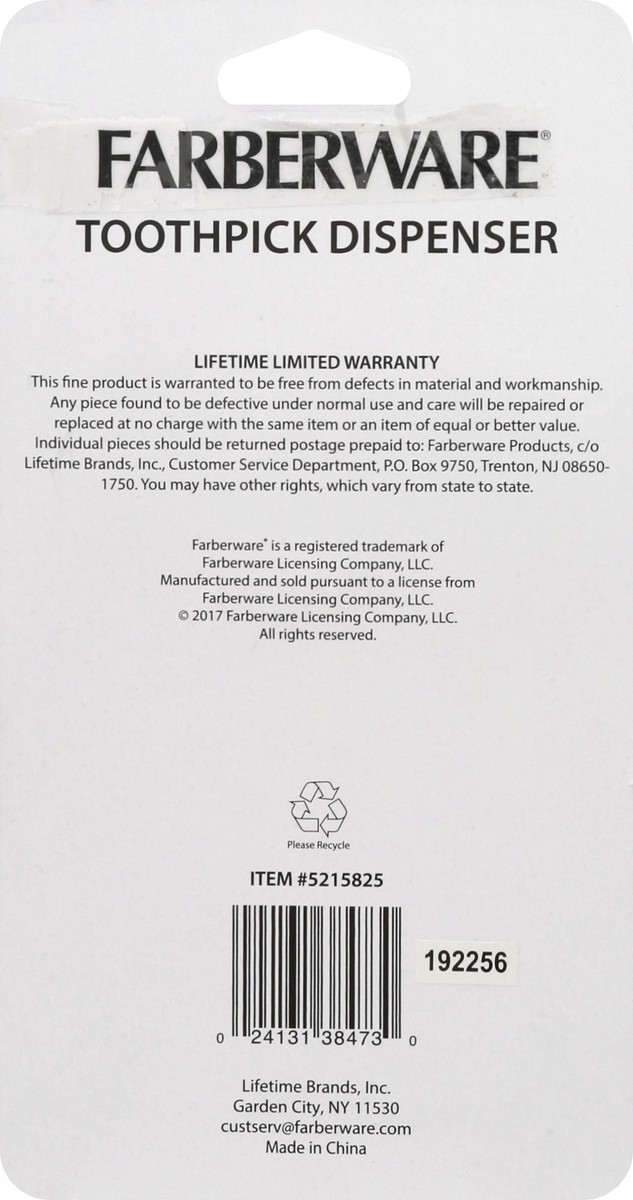 slide 3 of 8, Farberware Classic Toothpick 1 ea, 1 ct