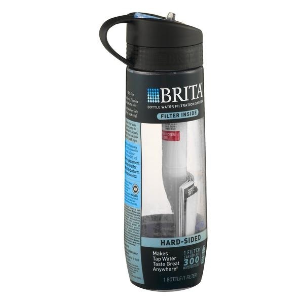 slide 1 of 1, Brita Bottle Water Filtration System Hard-Sided, 23.7 oz