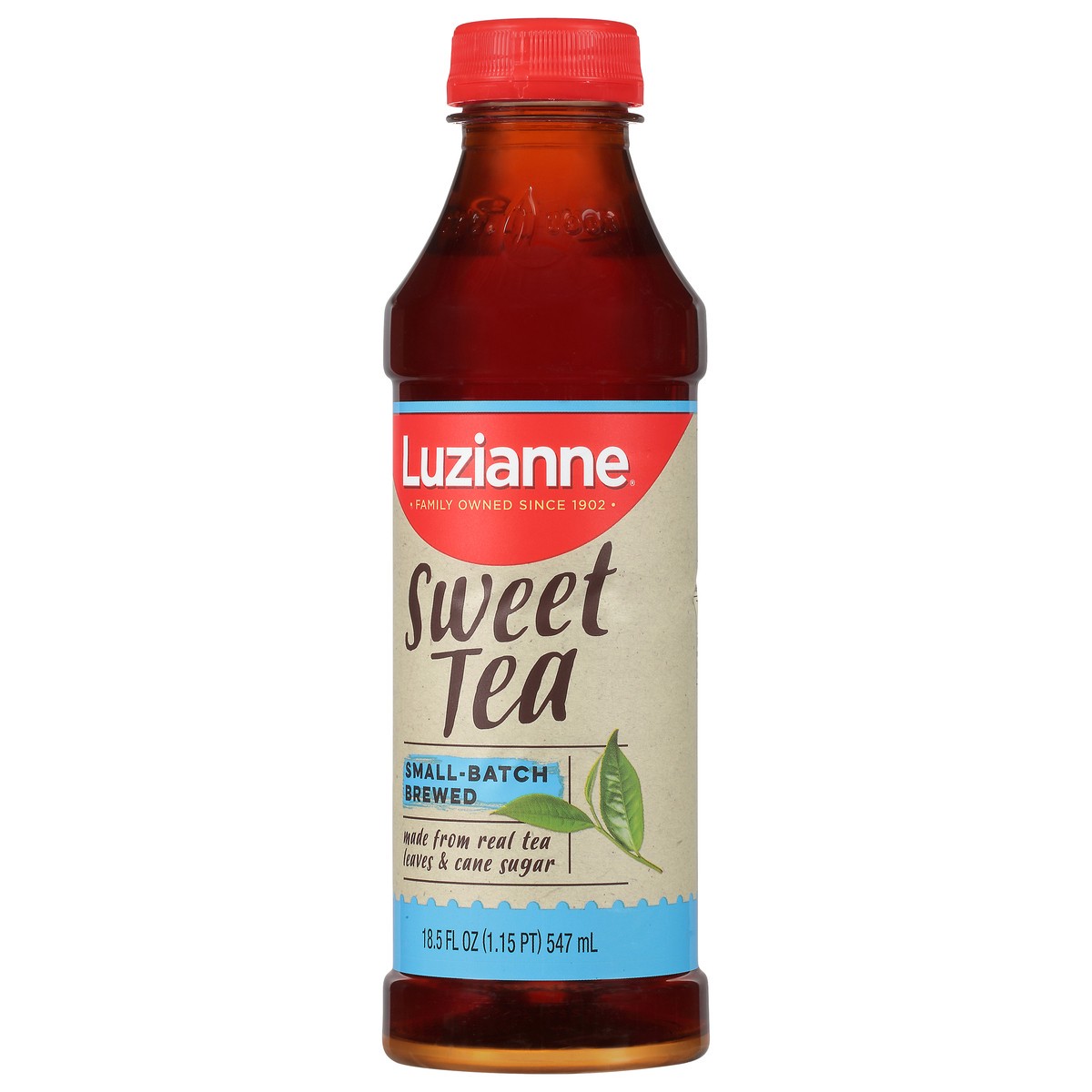 slide 3 of 14, Luzianne Small-Batch Brewed Sweet Tea 18.5 fl oz, 18.50 fl oz