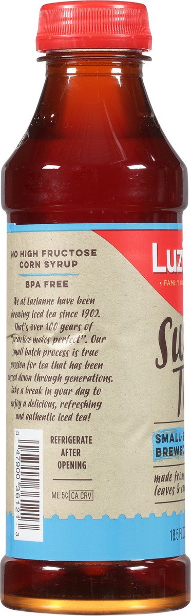 slide 4 of 14, Luzianne Small-Batch Brewed Sweet Tea 18.5 fl oz, 18.50 fl oz