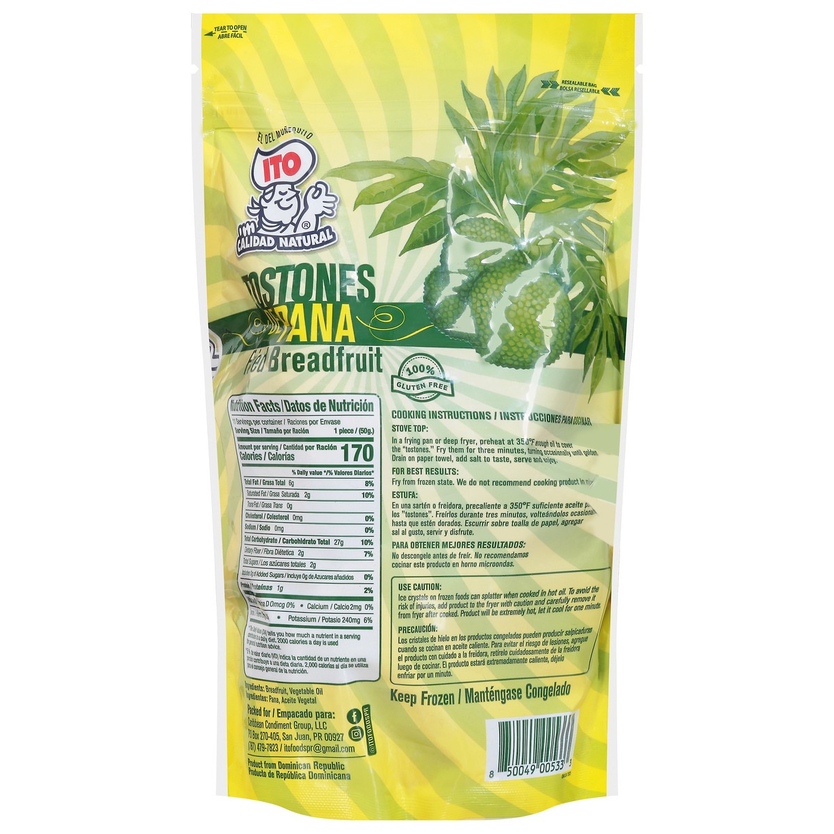 slide 10 of 14, Ito Calidad Natural Ito Calidad Fried Breadfruit - 20 oz, 20 oz