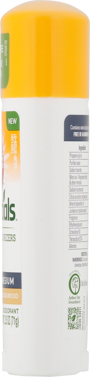 slide 5 of 12, ARM & HAMMER Essentials Deodorant with Magnesium, Vanilla Sandalwood, Aluminum Free Paraben Free, 1-Count, 2.5 oz