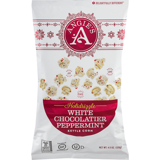 slide 17 of 18, Angie's BOOMCHICKAPOP White Chocolate & Peppermint Flavored Kettle Corn Popcorn, 4.5 oz., 4.5 oz