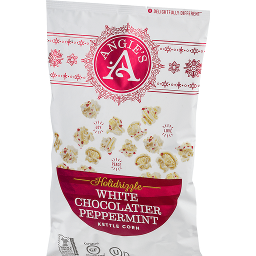 slide 9 of 18, Angie's BOOMCHICKAPOP White Chocolate & Peppermint Flavored Kettle Corn Popcorn, 4.5 oz., 4.5 oz