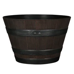 22" Whiskey Barrel Brown