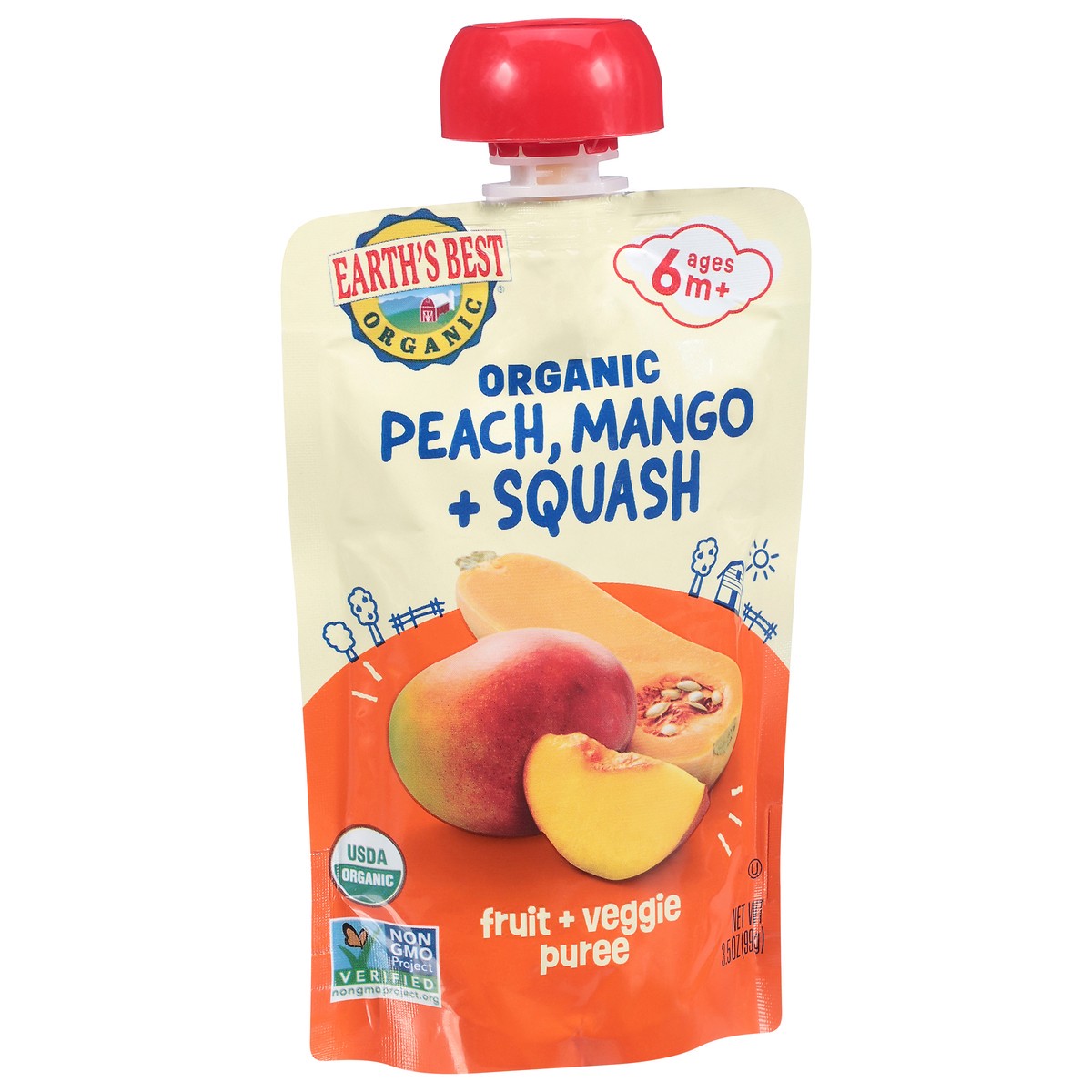 slide 3 of 4, Eb Org St2 Pch/mngo/sqs, 3 oz