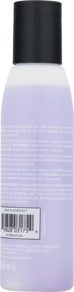 slide 5 of 9, Opi Products, Inc. Opi Nail Lacquer Remover 3.7 Oz, 4 fl oz