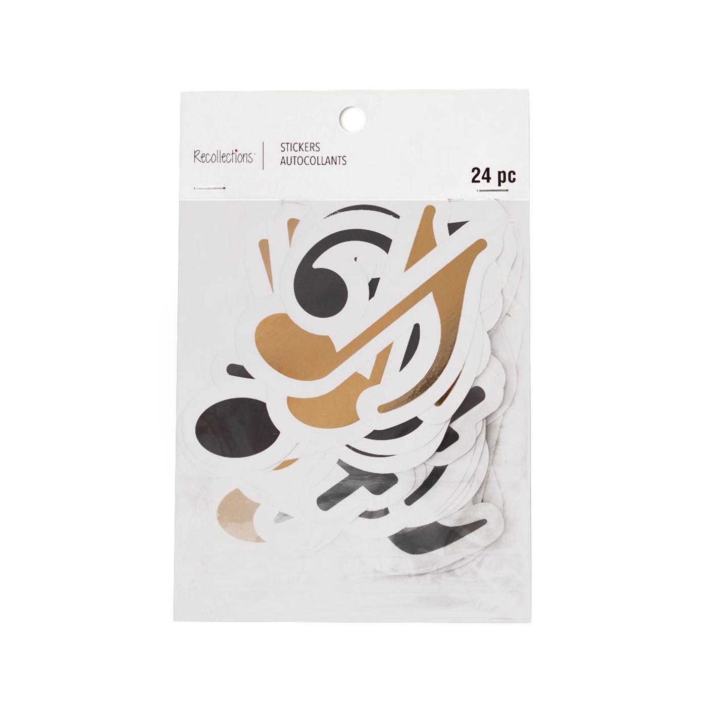 slide 5 of 5, Music Notes Stickers By Recollections, 15.24cm x 10.16cm