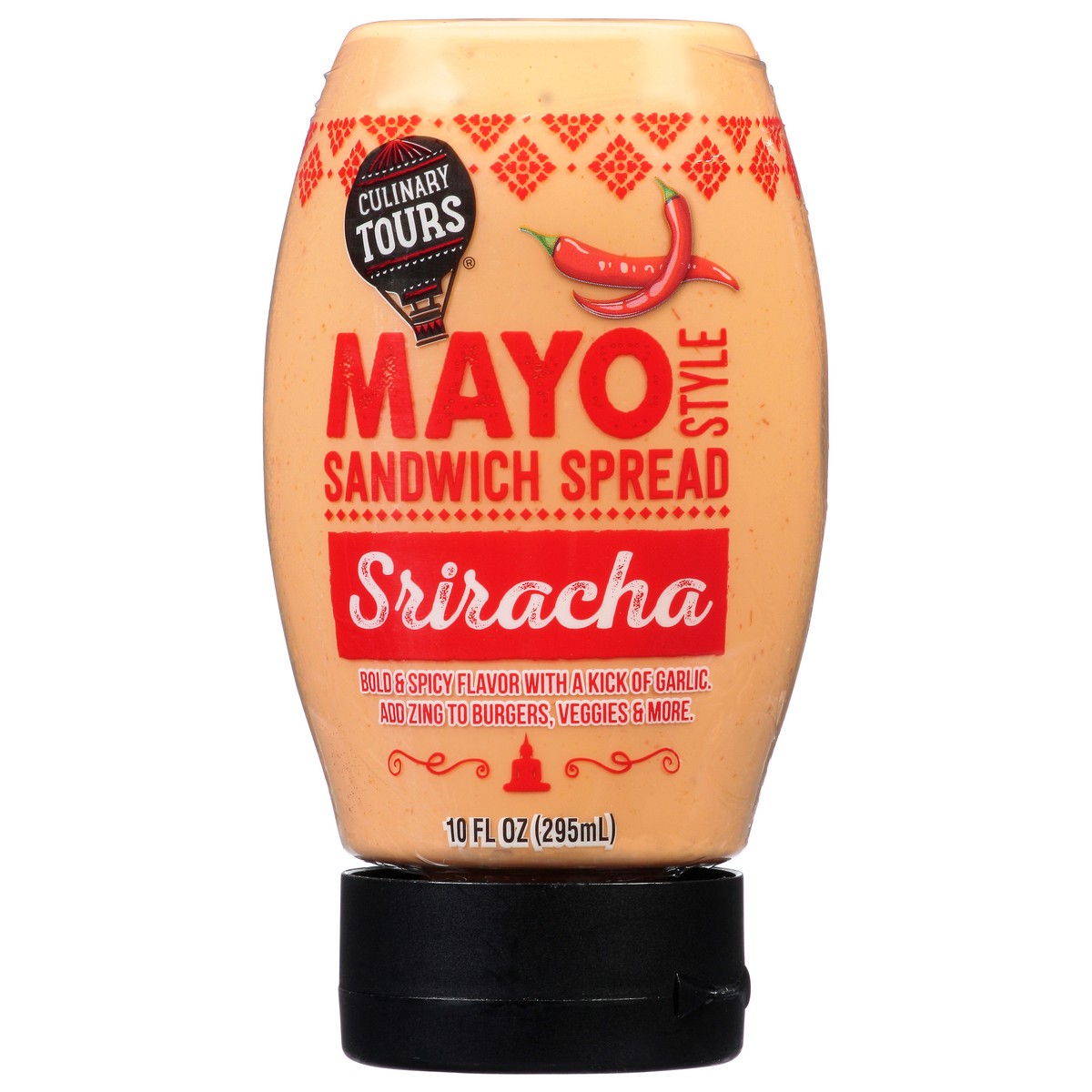 slide 3 of 15, Culinary Tours Mayo Style Sriracha Sandwich Spread 10 fl oz, 10 fl oz