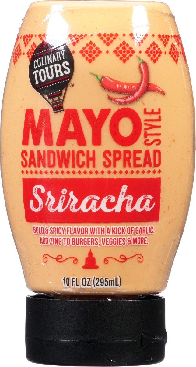 slide 5 of 15, Culinary Tours Mayo Style Sriracha Sandwich Spread 10 fl oz, 10 fl oz