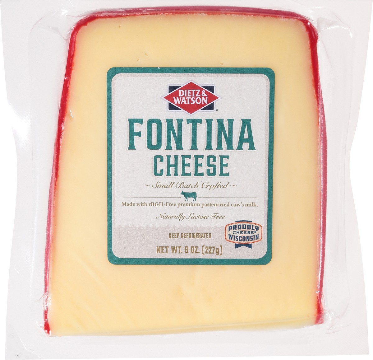 slide 12 of 14, Dietz & Watson Fontina Cheese 8 oz, 8 oz