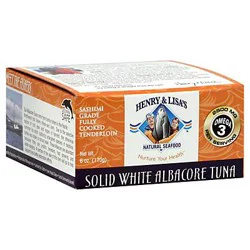 Henry & Lisa's Solid White Albacore Tuna