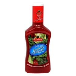 Our Family Light Raspberry Vinaigrette Dressing - 16 oz