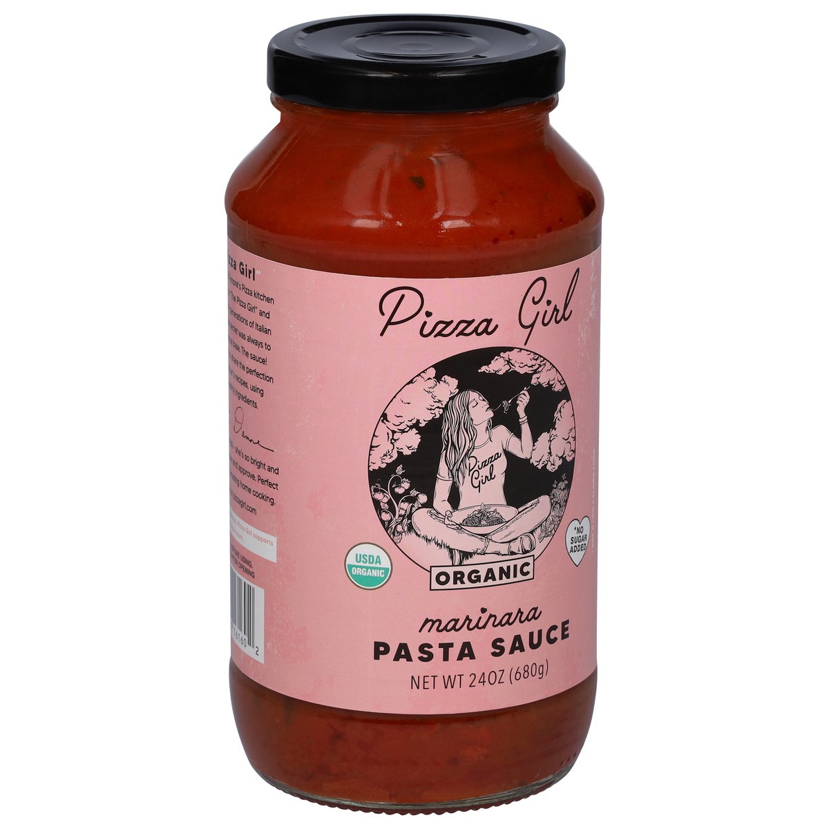 slide 13 of 13, Pizza Girl Organic Marinara Pasta Sauce 24 oz, 24 oz