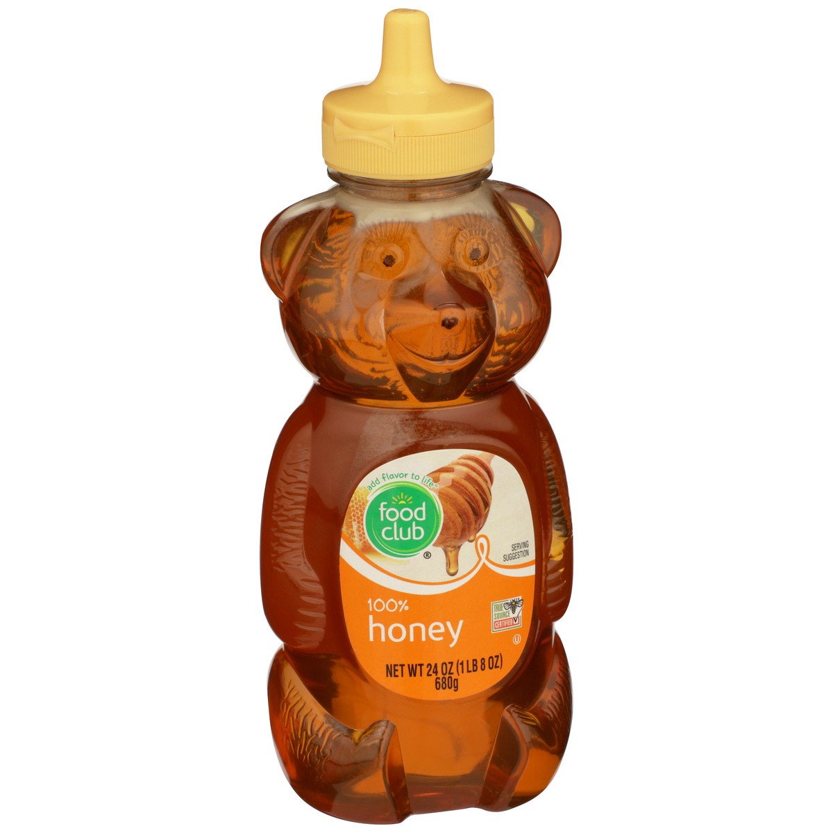 slide 2 of 11, Food Club 100% Honey, 24 oz