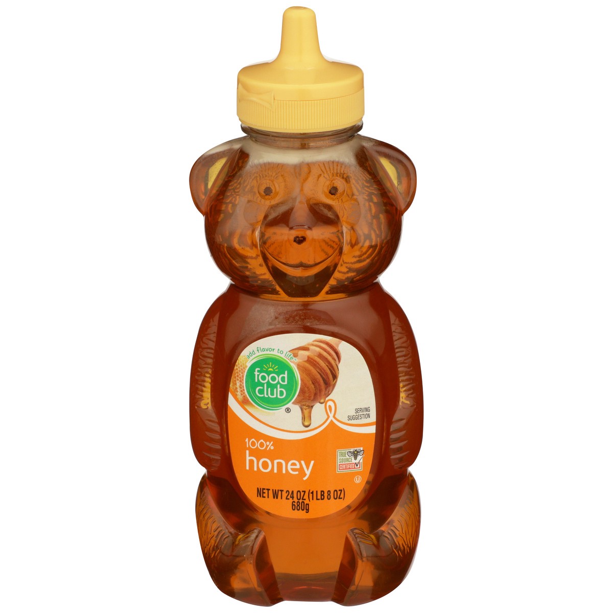 slide 1 of 11, Food Club 100% Honey, 24 oz