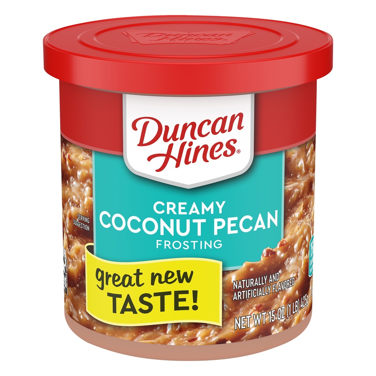 slide 1 of 1, Duncan Hines Creamy Home-Style Coconut Pecan Frosting, 15 oz