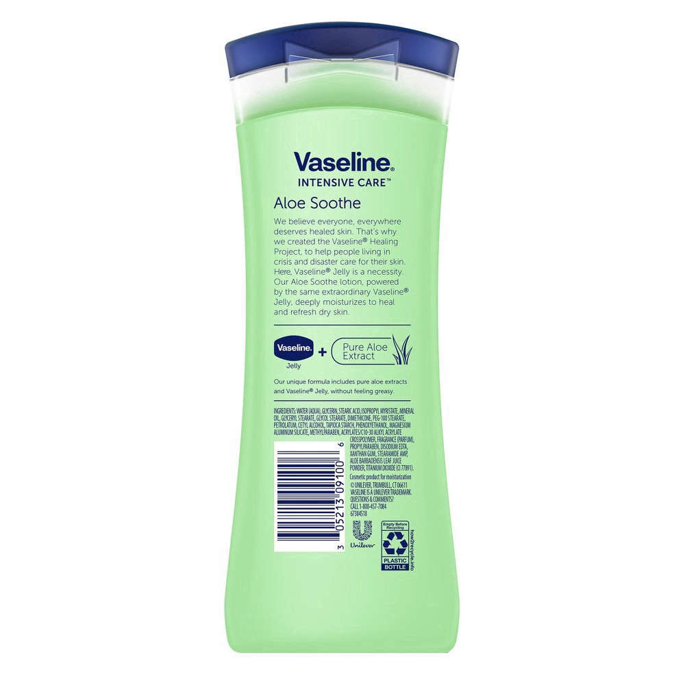 slide 35 of 52, Vaseline Intensive Care™ Hand and Body Lotion Soothing Hydration, 10 oz, 10 fl oz