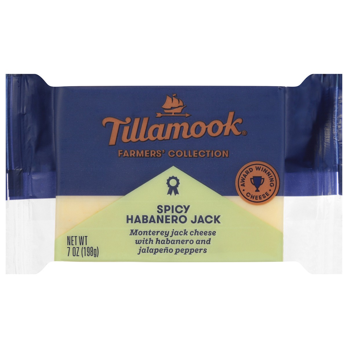 slide 1 of 5, Tillamook Spicy Habanero Jack Cheese 7 oz, 7 oz