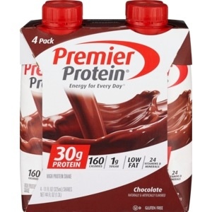 slide 1 of 1, Premier Protein Protein High Protein Shake 4ct, Chocolate, 4 ct