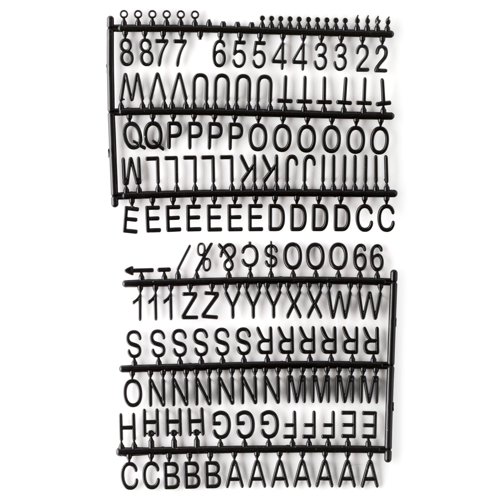 slide 4 of 5, 8" X 8" White Felt Letter Board By Make Market, 8 in x 8 in