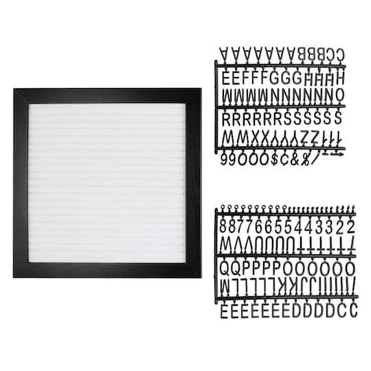 slide 1 of 5, 8" X 8" White Felt Letter Board By Make Market, 8 in x 8 in