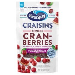 Ocean Spray Craisins Pomegranate Dried Cranberries Infused with Pomegranate Juice - 6 oz