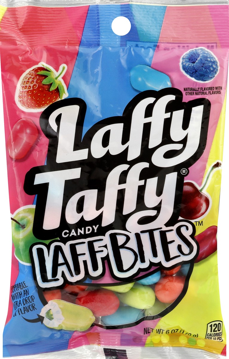 slide 9 of 10, Laffy Taffy Laff Bites 6 oz, 1 ct