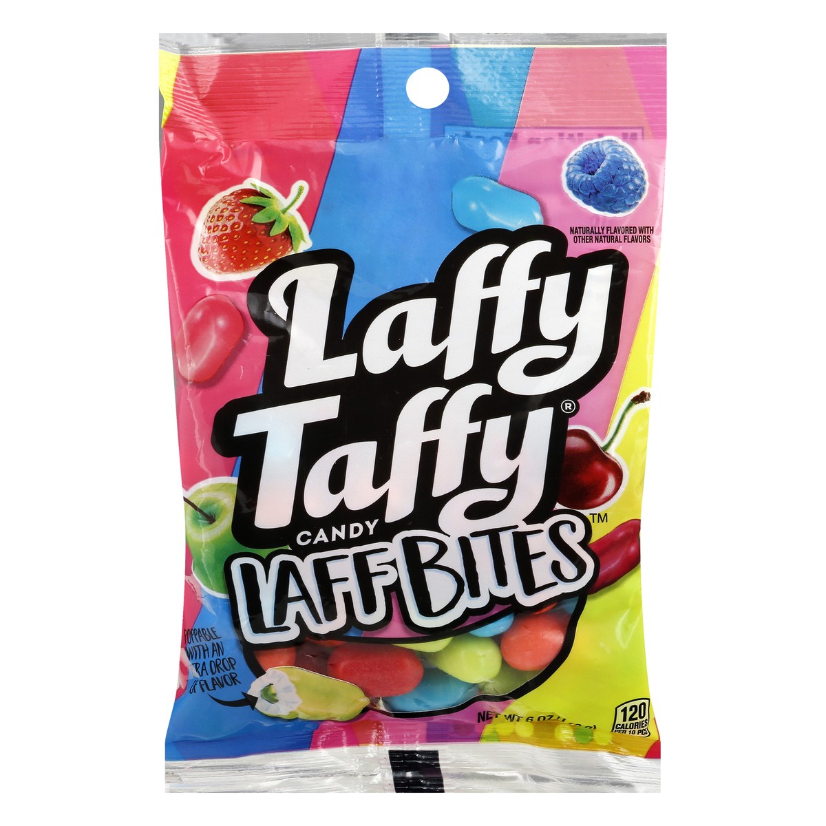 slide 1 of 10, Laffy Taffy Laff Bites 6 oz, 1 ct