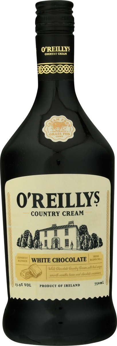 slide 1 of 3, O'Reilly's White Chocolate Country Cream Country Cream 750 ml, 750 ml