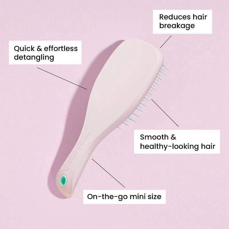 slide 3 of 6, Tangle Teezer Mini Ultimate Detangler Hair Brush - Marshmallow Duo, 1 ct