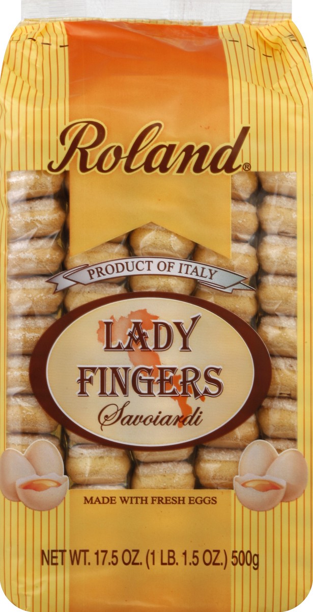 slide 3 of 5, Roland Lady Fingers Italian Cookies, 17.6 oz