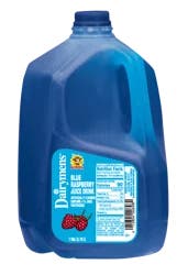 Dmen Blue Rasp Fruit Drink Gallon - 128 oz