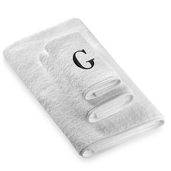 slide 1 of 1, Avanti Monogram Letter G'' Hand Towel'', 1 ct