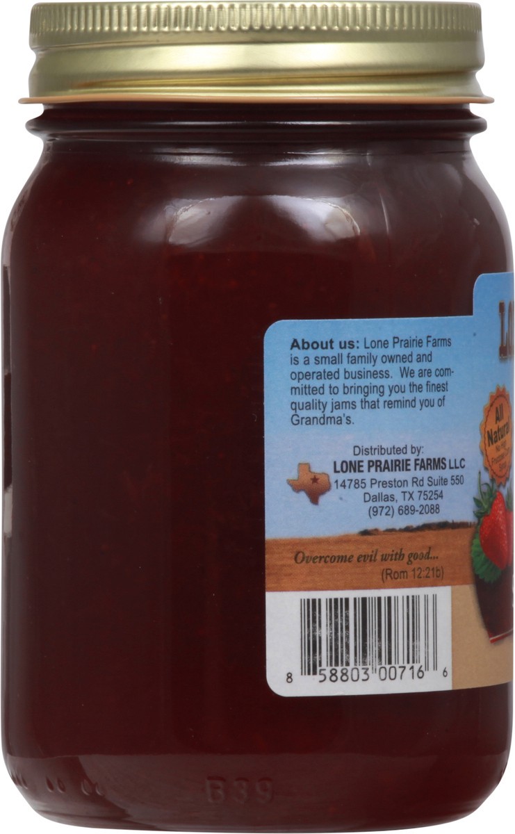 slide 8 of 9, Lone Prairie Farms Strawberry Jam 20 oz, 20 oz