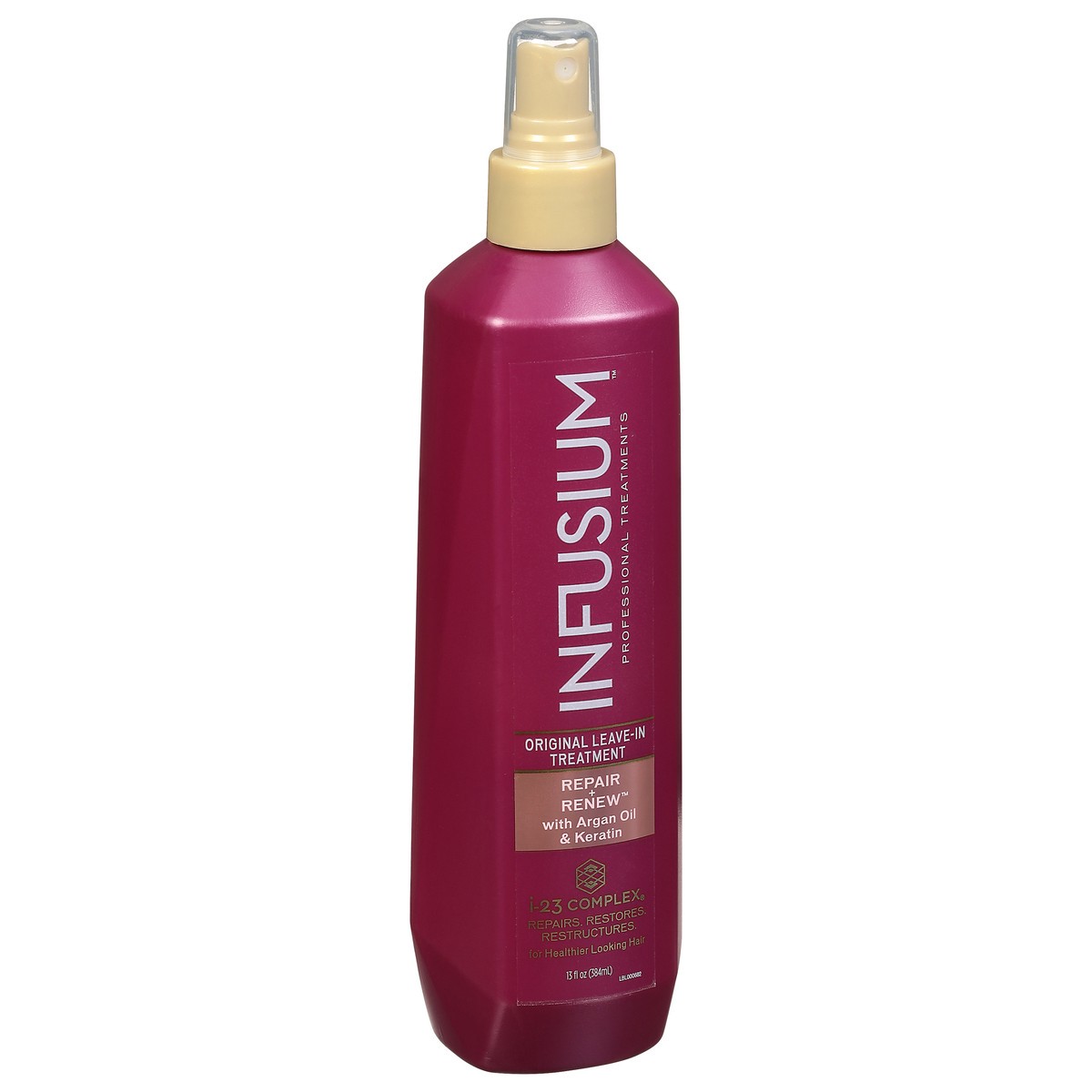 slide 2 of 9, Infusium Repair + Renew Original Leave-in Treatment with Argan Oil & Keratin 13 fl oz, 13 fl oz